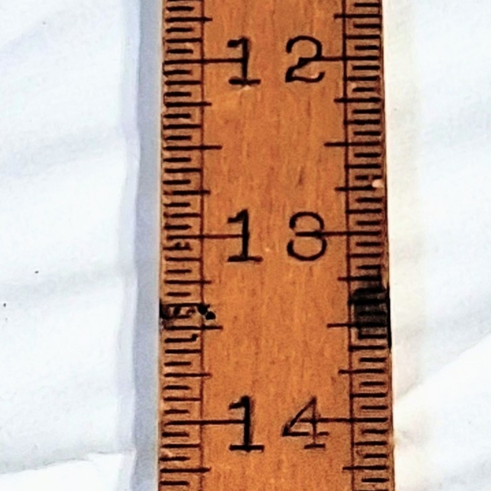 Stanley 34v 1940's Era Vintage Rare Collectible Maple 24" Vertical Ruler - Picture 7 of 12